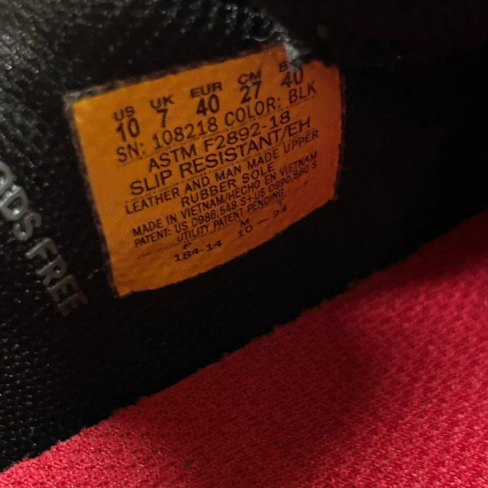 Skechers Hands Free Slip ins Work Summits Womens Size 10 Black Slip Resistant